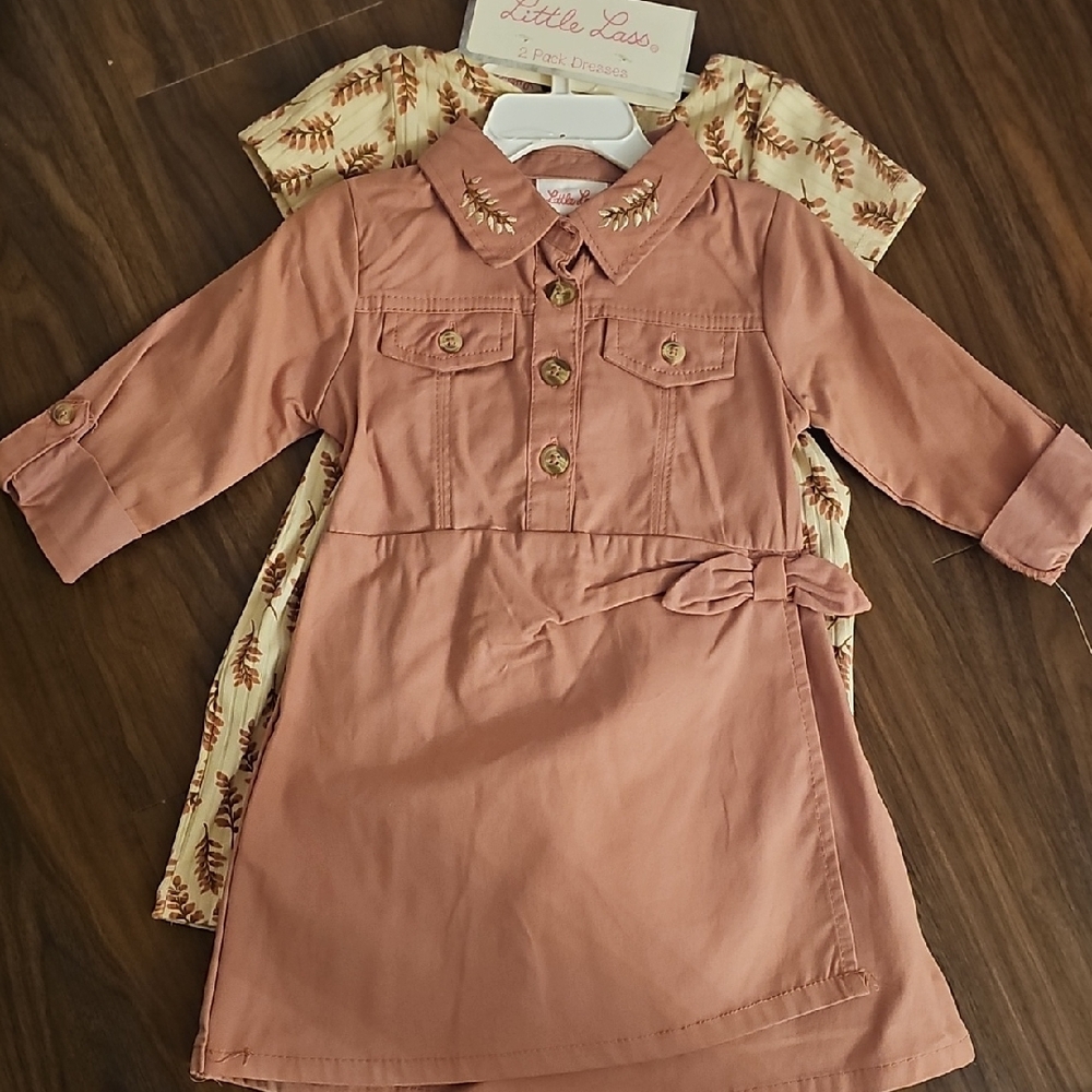 Little Lass Pink Kids Dress